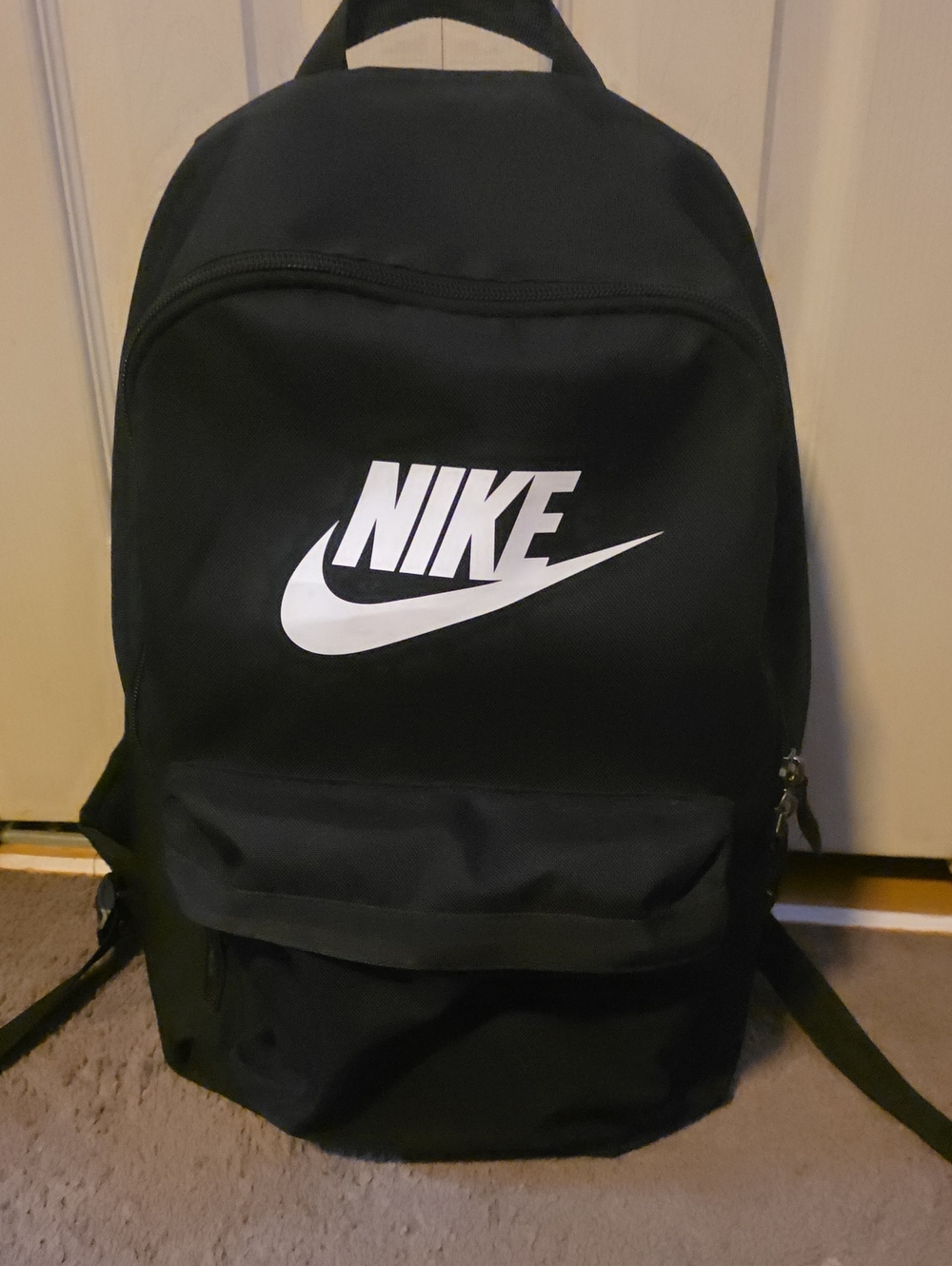 Nike Black Everyday Backpack with White Logo